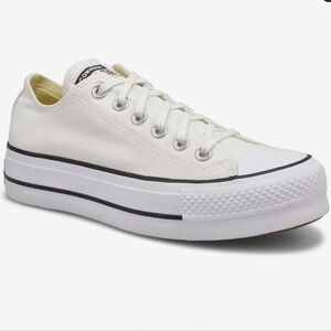 Converse Women's White leather Sneakers